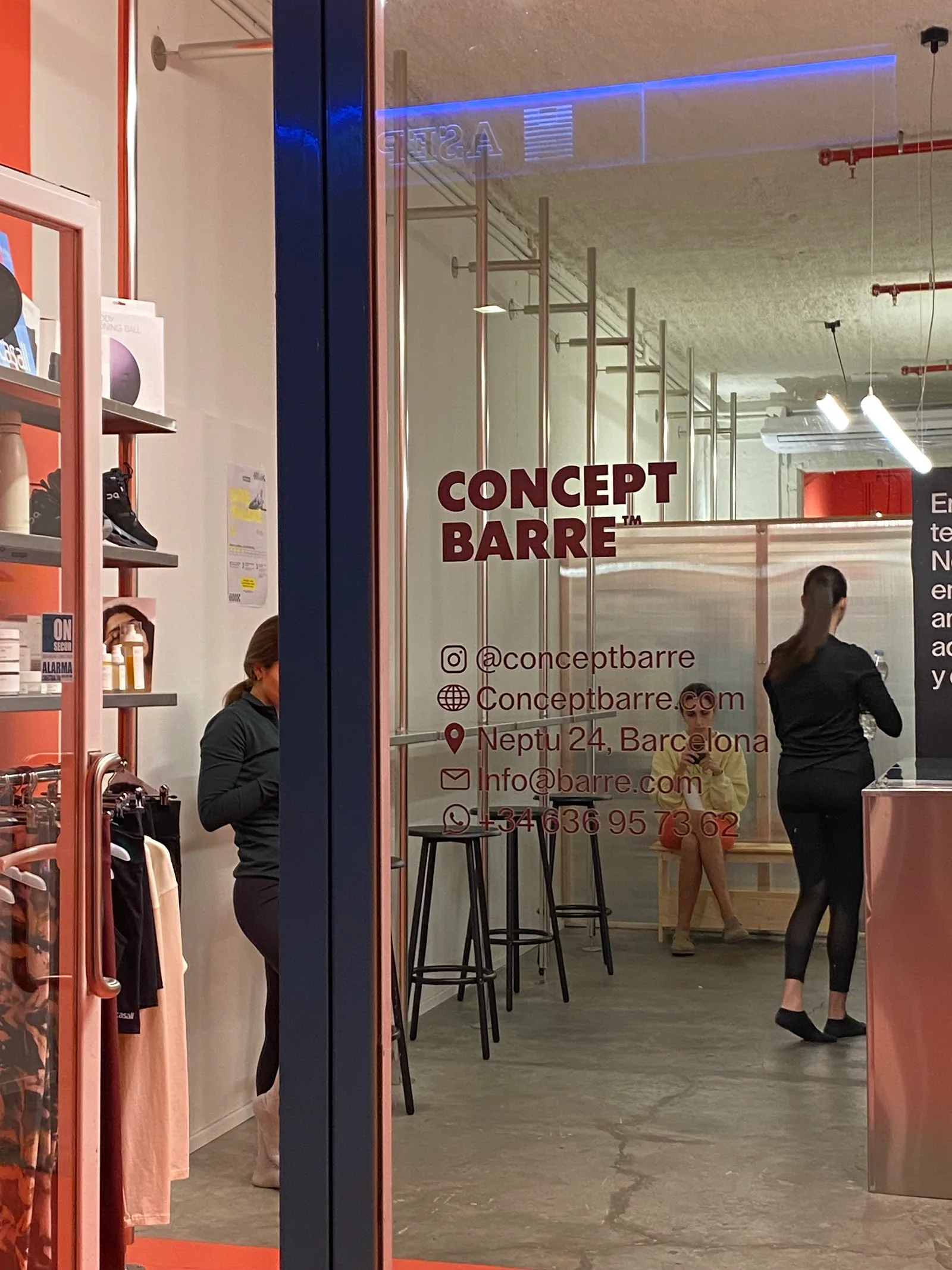 Gimnasio Concept Barre en Barcelona