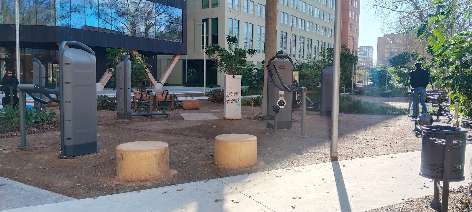 Gimnasio Gimnasio al aire libre en Barcelona