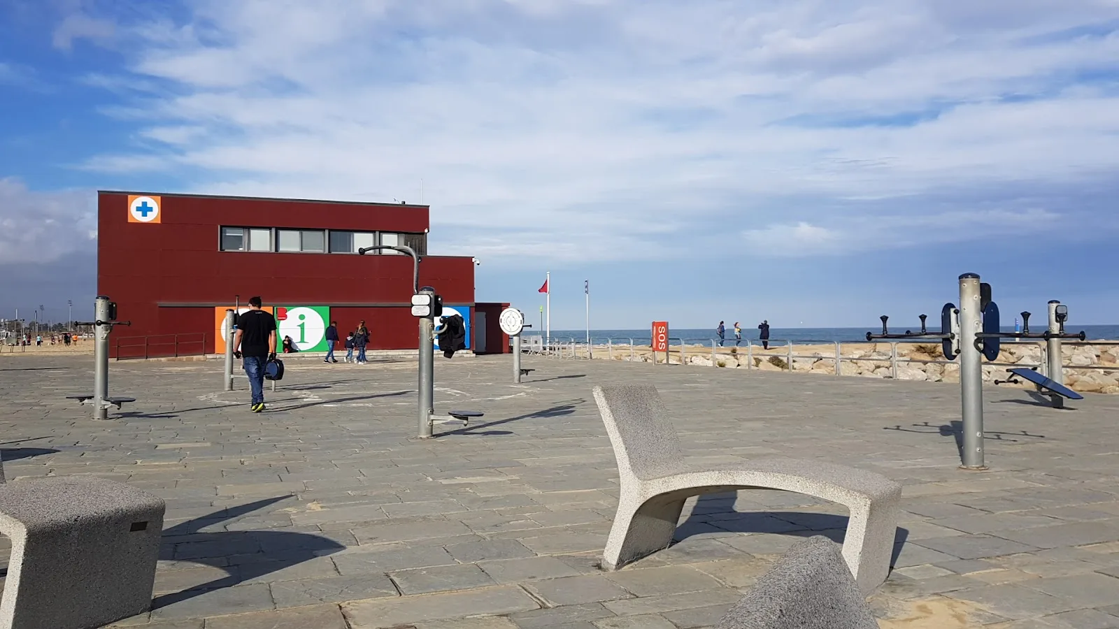 Gimnasio Gimnasio al aire libre en Barcelona