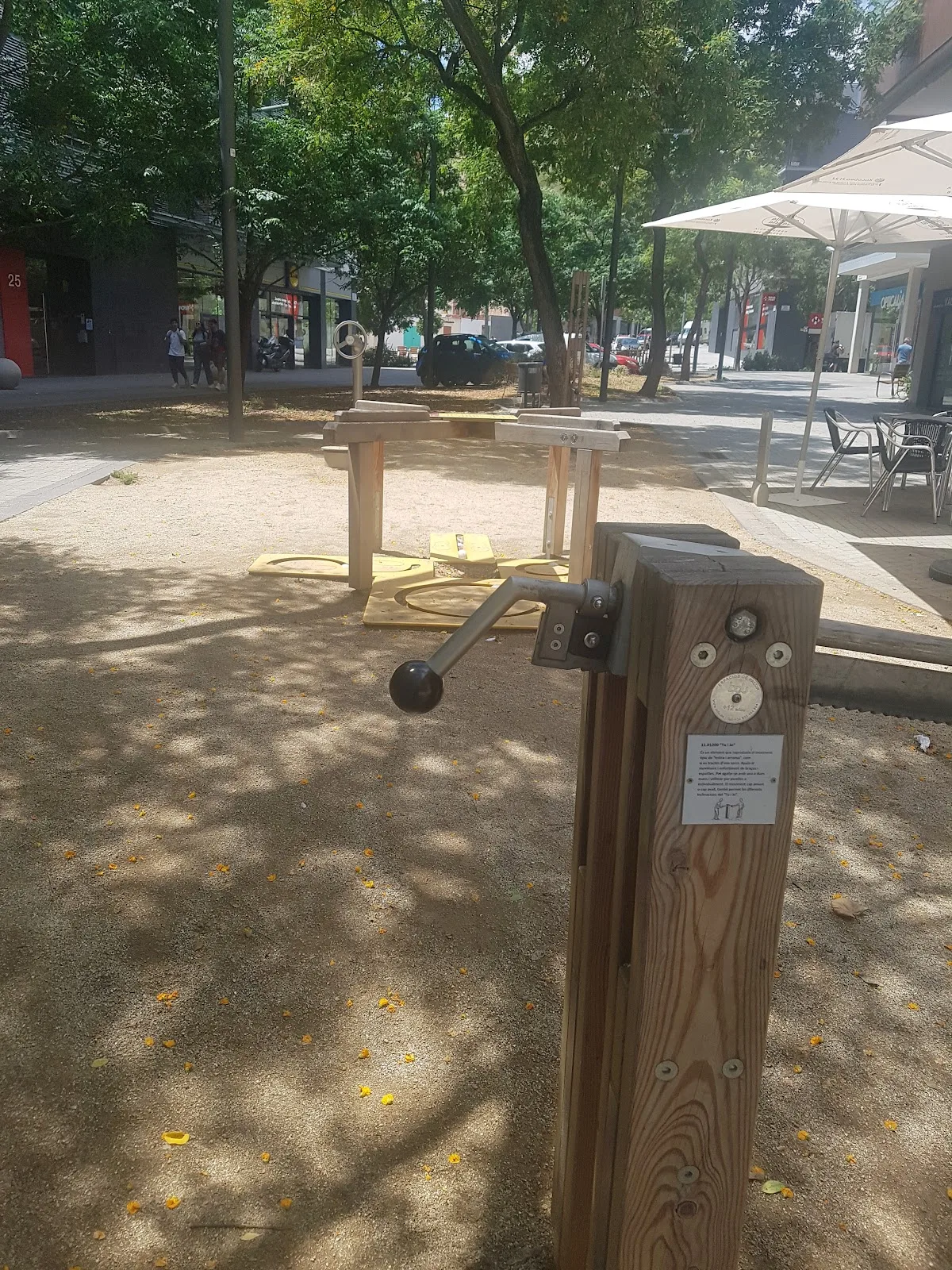 Gimnasio Gimnasio al aire libre en Barcelona