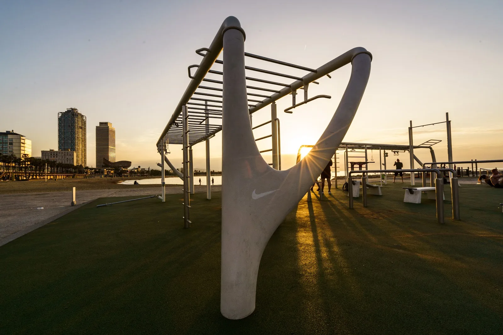 Gimnasio Gimnasio exterior en Barcelona