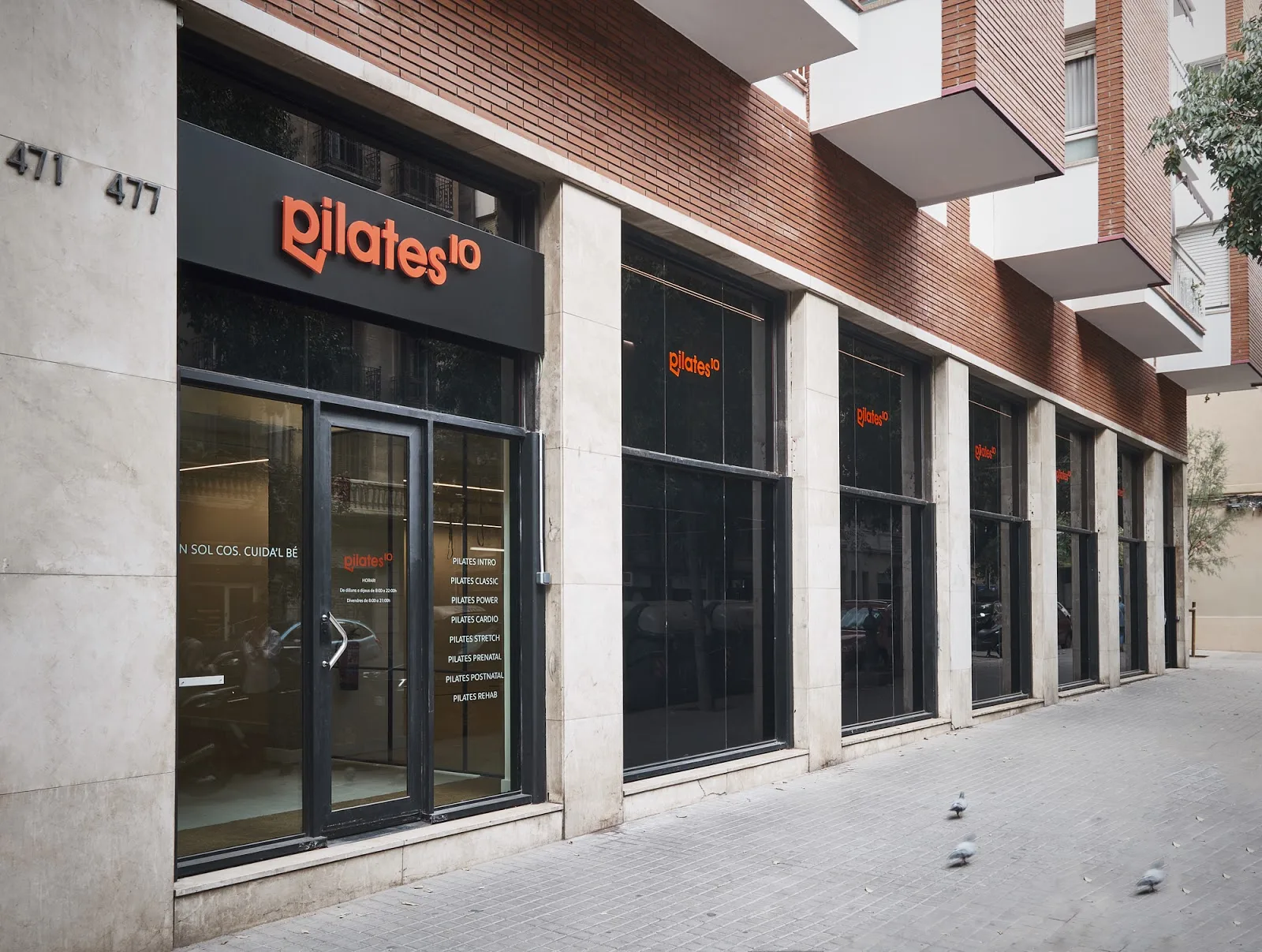 Gimnasio Pilates10 Còrsega en Barcelona