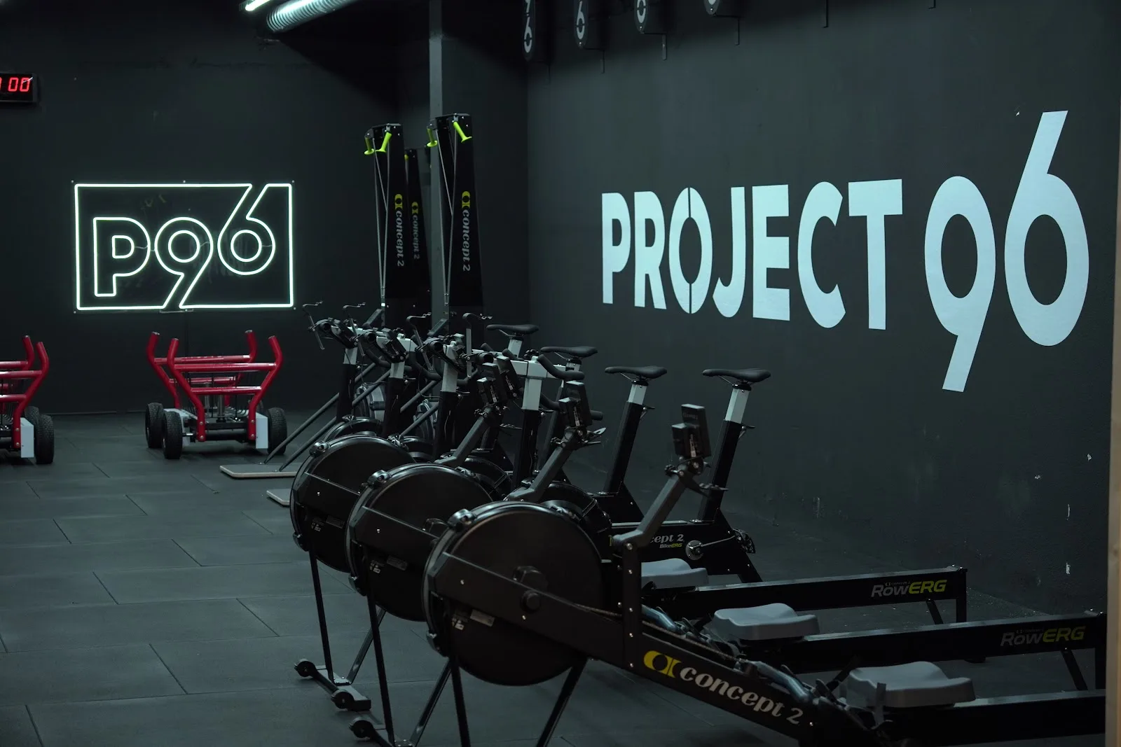 Gimnasio Project 96 performance en Barcelona