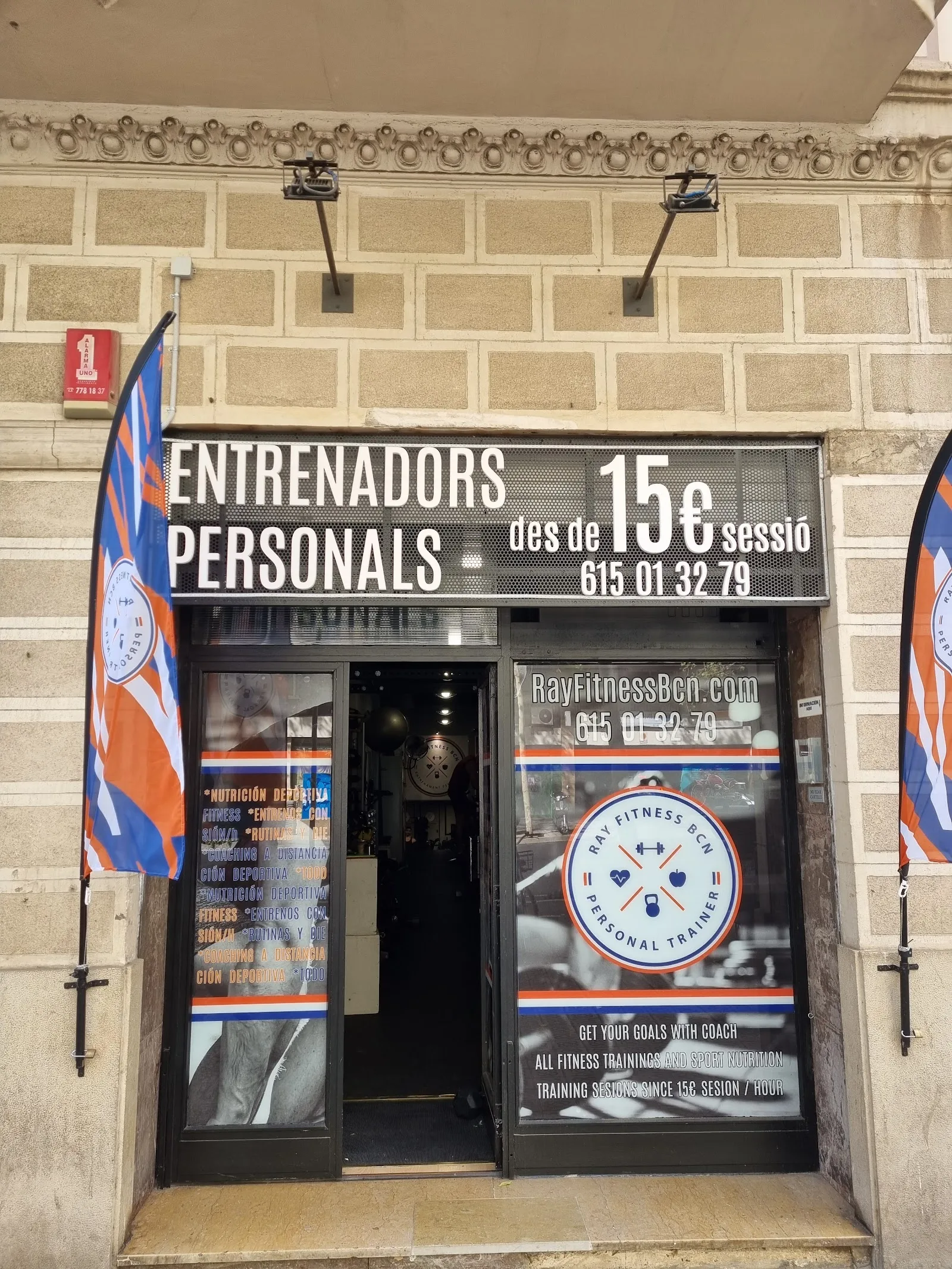 Gimnasio RayFitnessBCN en Barcelona