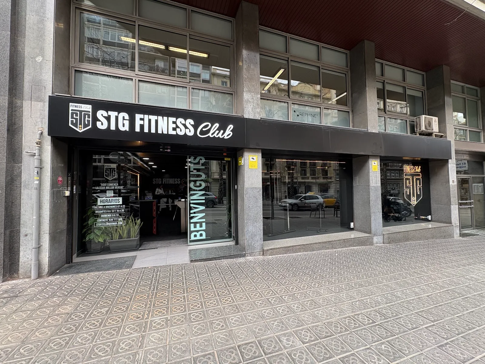 Gimnasio STG Fitness Club en Barcelona